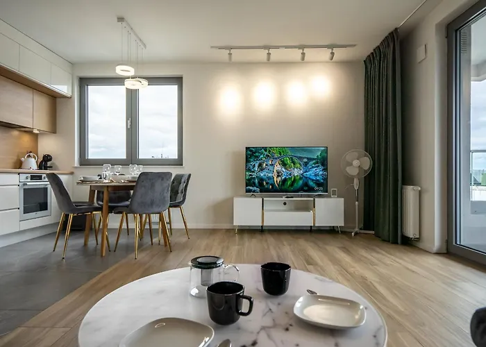 105 Plac Unii - Dla 6 Os Z Miejscem W Hali Garazowej Apartment *