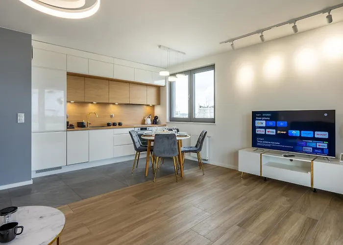 105 Plac Unii - Dla 6 Os Z Miejscem W Hali Garazowej Apartment Gdynia